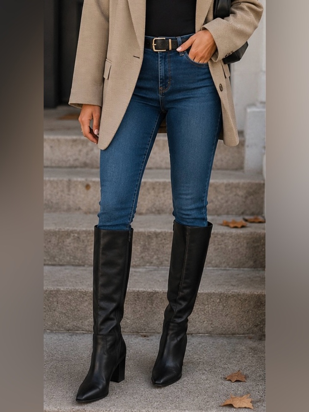 Fashion Nova Skinny Jeans Size 16 Dark Wash High Rise Stretch Denim Fall Staple